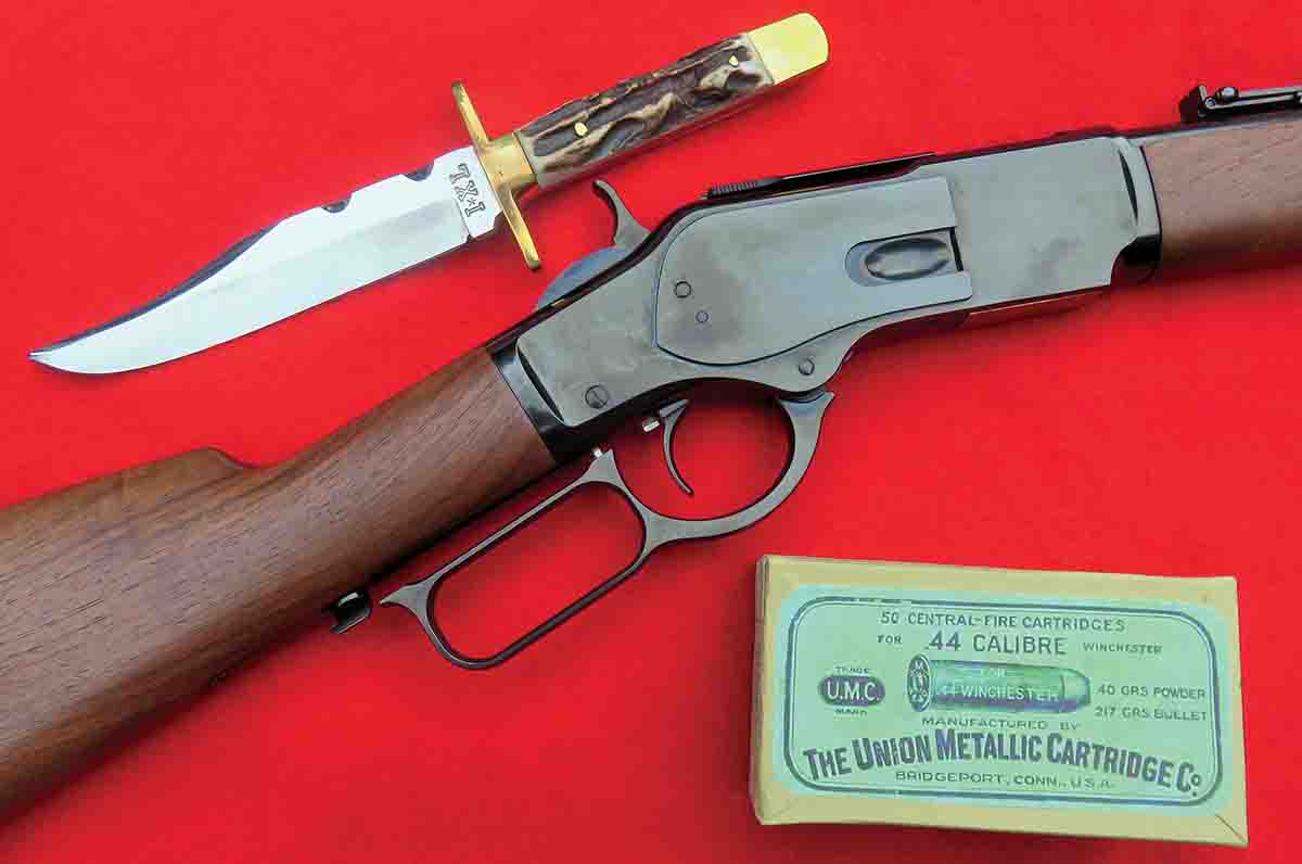 A Winchester second generation Model 1873 carbine in .44-40.